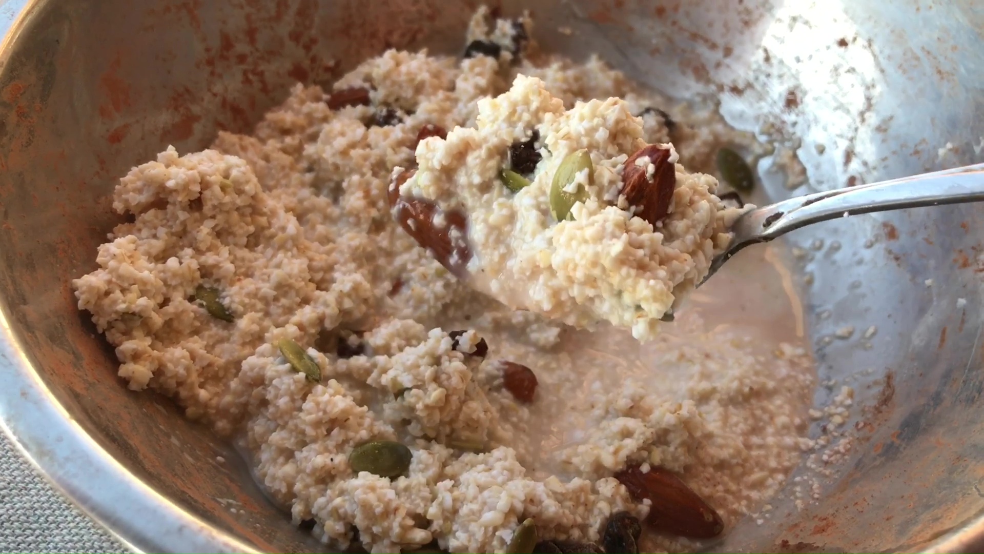 02 Hard Rice Pudding With Trail Mix Flavoring