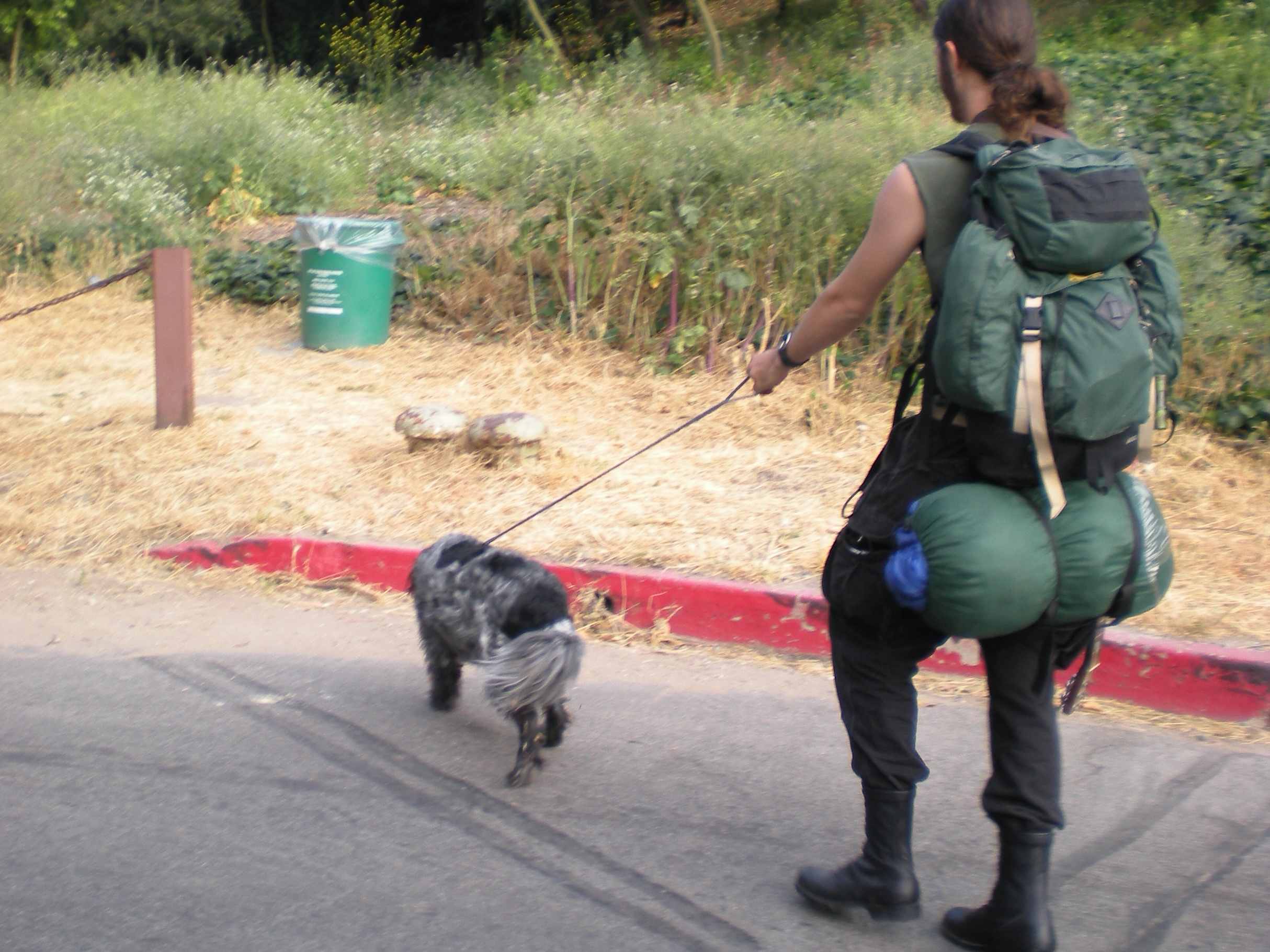 20 Emergency Evacuation Drill Hiking Trail with Bug Out Bag 01