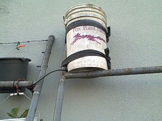 5 Gallon Bucket Drip Irrigation System  in the Survival Garden