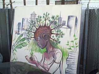 Mural in the Survival Garden 02