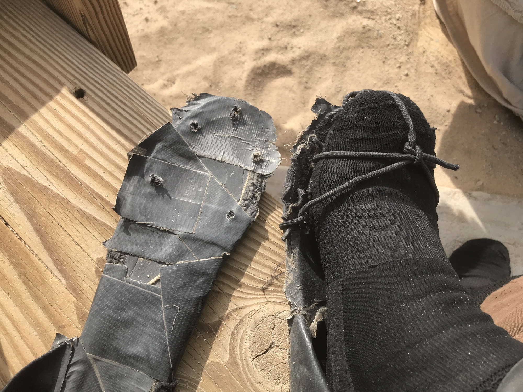 Paracord Sandal Shoe Design