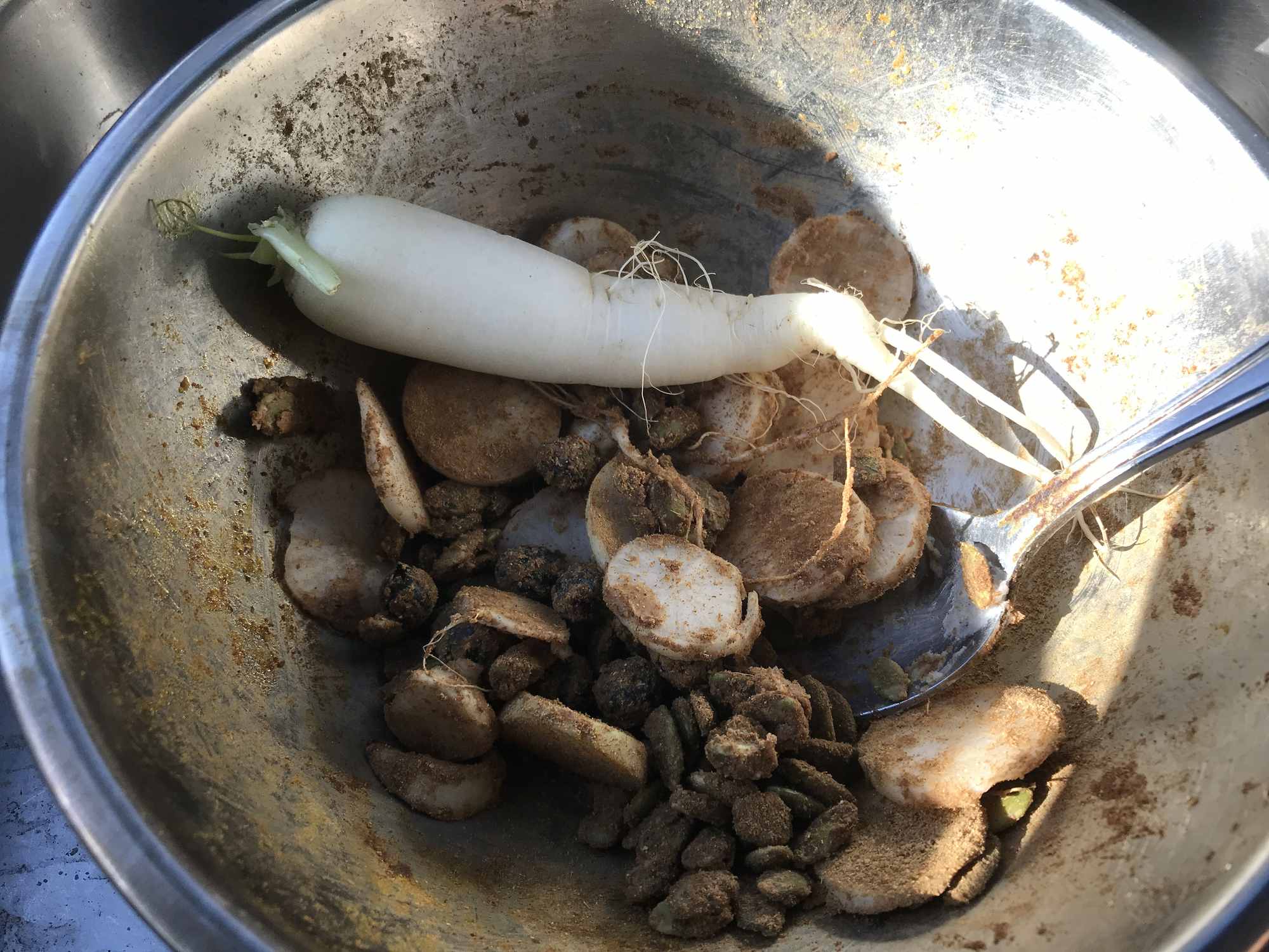 Radish Harvest Breakfast