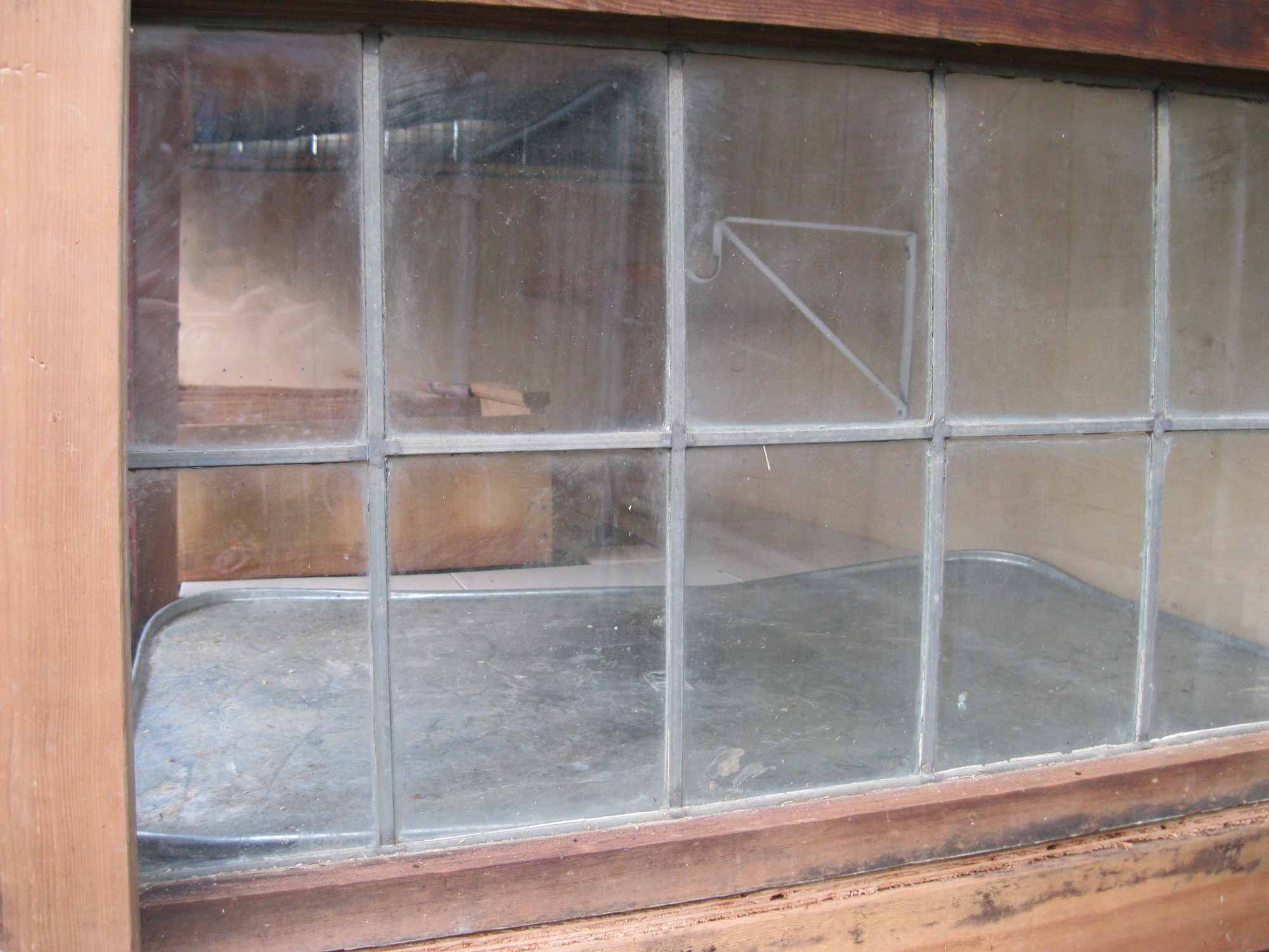 Salvaged Lumber Urban Backyard Chicken House Window